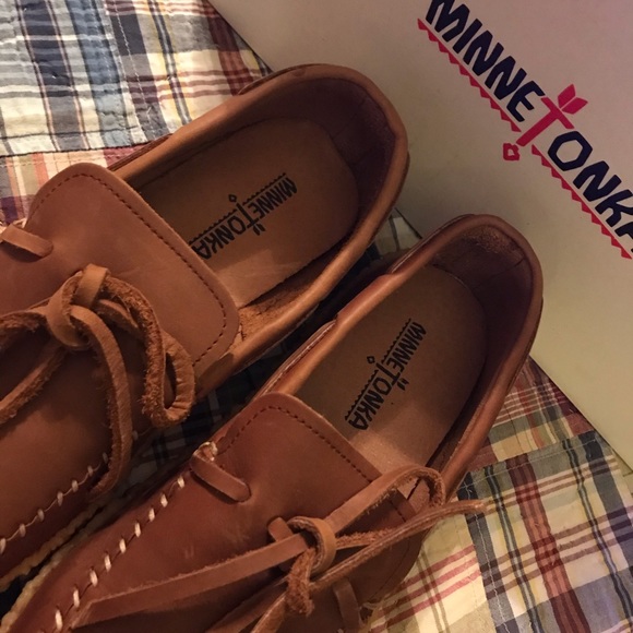 Men’s Minnetonka Moccasins new no tags - Picture 8 of 8